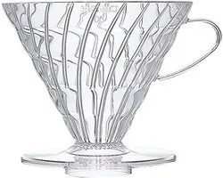 Hario V60-03 Kunststof Dripper (Transparant)