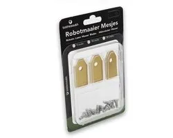 To the South® Robotmaaier Mesjes titanium geschikt voor Segway Navimow X315 - 30 stuks