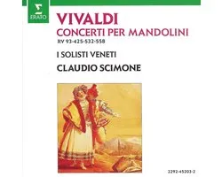 Vivaldi: Concerti per Mandolini / Scimone, I Solisti Veneti