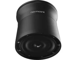 Normcore 54 mm 2-in-1 magnetische doseerbeker en trechter, espresso-doseergereedschap voor Breville Sage-portafiltermand, matzwart aluminium