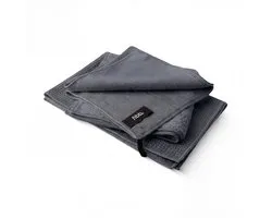 Microvezelstore.nl - Set de fenêtre gris - Chiffons de lavage pour fenêtres - Chiffons pour fenêtres - Nettoyage sans traces