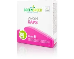 Greenspeed Wash Caps wasmiddel, pak van 80 capsules