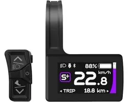 Elektrische Fiets Display, E-Bike DPC245 5.0 LCD KAN Protocol Display voor Bafang Centrale Motor M560 voor M600 M510 M820