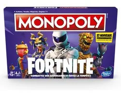 Monopoly Fortnite - Jeu De Societe - Jeu De Plateau