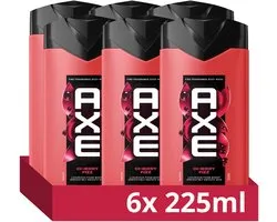 AXE - Douchegel - Fine Fragrance Collection - Cherry Fizz - 6 x 225 ml