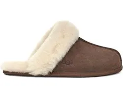 UGG W Scuffette II Dames Sloffen - Donkerbruin - Maat 40