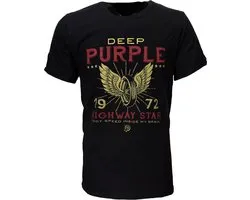 Deep Purple Highway Star T-Shirt - Officiële Merchandise - M