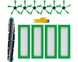 Accessoires voor Vorwerk Kobold VR200 VR300 stofzuiger robot borstel filter reserveonderdelen (12 stuks)