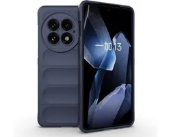 MobyDefend Hoesje - Geschikt voor OnePlus 13 - TPU Gripcase - Blauw