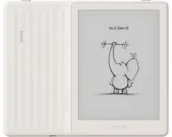 BOOX Go 6 (Gen II) - 6'' e-Reader – Schelp - 300 PPI ePaper, Android, Google Play Store, 3 GB RAM, 32 GB opslag, microSD, verstelbare frontverlichting, InkSense Plus-compatibel