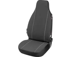 Walser Auto stoelbeschermer Modulo Highback enkel stoelbekleding voor Vordersitz zwart universeel passende stoelbeschermer - 1 stuk