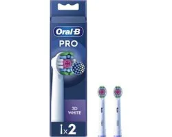 Têtes de brosse Oral-B 3D White Pro - 2 pièces