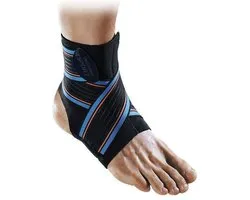Thuasne Sport met Straps Enkelbandage - M - Universeel - Zwart