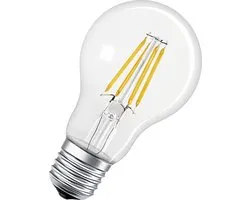 LEDVANCE VolksLicht, Smarte LED Lampe mit Bluetooth Mesh Technologie, auch steuerbar mit Alexa und Google Assistant, ersetzt herkömmliche 60W-Lampen, Warmweiß (2700K), Smart Dimmbar, 1er-Pack