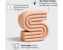 Kitsch Rice Water Shampoo Bar | set van 2 stuks