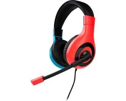Bigben Connected SWITCHHEADSETV1R+B écouteur/casque Avec fil Arceau Jouer Bleu, Rouge