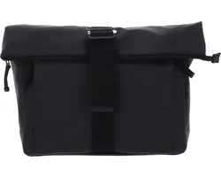 JOST Schoudertas met laptopvak Viborg Shoulder Bag Black Zwart