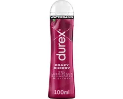 Durex Glijmiddel Crazy Cherry - Kers - Waterbasis - 100ML