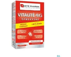 Forté Pharma Énergie Vitalité 4G 30 Ampoules