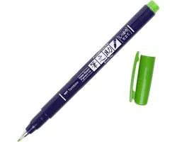 Tombow Fudenosuke - Brush Pen - Harde punt - Groen