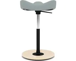 Varier Move zadelkruk, Saliegroen/Naturel Tonal - ergonomisch