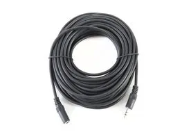 MUSIC STORE Minijackverlenging 10 m - Audio kabel
