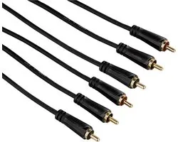 Hama YUV kabel 5.0m 3 ster