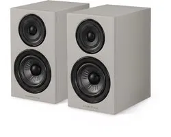 Wharfedale Diamond 12.0i Boekenplank Speakers – Stereo Hifi Set – 2-weg Luidsprekers – Compact Formaat – Passieve Speakers – Grijs