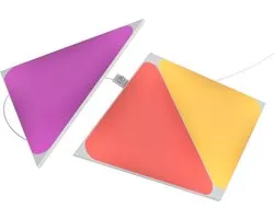 Nanoleaf Shapes Triangles Uitbreidingspakket - 3 Panelen - Slimme Verlichting - Siri, Google, Alexa