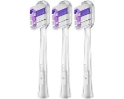 Laifen Wave - Têtes de brosse - Ultra Whitening - 3 pièces - Cushioned - TPU transparent