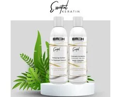 Essential Keratin Traitement à la kératine brésilienne pour cheveux crépus 2x150ml