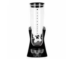 Cornflakes Dispenser – 2 liter – Zwart – Muesliverdeler – Voorraadbus