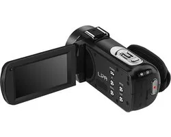 LIPA HDV-Z63 camcorder - Videocamera - Digitale camera - Wifi camera - Vlog camera - CMOS lens - Met Wifi - Phone Remote - 16x Zoom - Externe aansluiting microfoon & statief - Met SD-kaart 32 GB