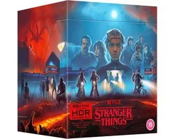 Stranger Things Complete Serie - 4K UHD - Limited Deluxe Edition - Import