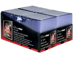 Ultra Pro - UP - Toploader - 3" x 4" Clear Regular & Card Sleeves (200) - Toploaders