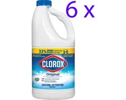 Clorox Original Javel 1.27L x 6 stuks
