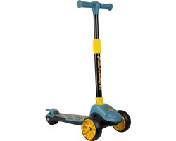 Nijdam Fat-Wheel Tri-Scooter - Boulevard Ranger - Blauw/Zwart