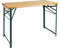4x set Stagecaptain BBT-119 Hirschgarten tuintafel 119 cm natuur