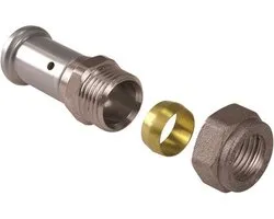 Henco koppeling 30p pers/knel 26x22mm