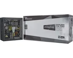 Seasonic PRIME Fanless TX power supply unit 700 W ATX Zwart