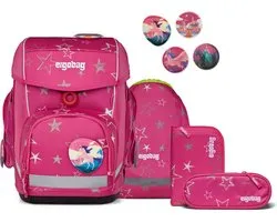 ergobag sac d'école Cubo Set 5 pièces SternzauBär rose