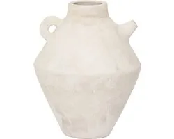 Urban Nature Culture Vaas Pico Teracotta D22.4cm H28cm White