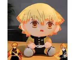 Zenitsu Agatsuma knuffel | DemonSlayer | Kimetsu no Yaiba | Thunder Breathing | Lightning Hashira | Anime | Plush | Cosplay | Verzameling |