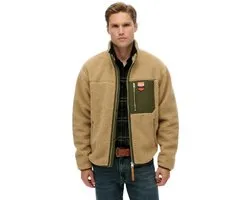 Superdry Vintage Retro Jas Brun M Homme