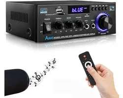 ApexArte® Audio Versterker - Stereo Versterker - Amplifier- Complete Set