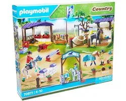 Playmobil Country 70871 | Paardrijtoernooi met wasplaats | 222 pieces