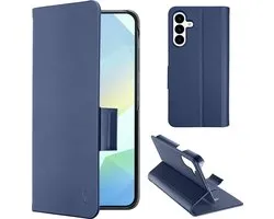 Étui Cellularline Book - Compatible avec Samsung Galaxy A17 - Avec porte-cartes et fonction support - Bleu