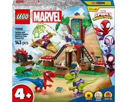 LEGO Marvel Spidey en zijn geweldige vriendjes Spidey en Gobby's raptorstrijd bij de boomhut - 11200