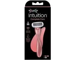 Wilkinson Sword Intuition Complete Care-scheersysteem voor vrouwen, Hydro-Boost-serum, 1 scheersysteem + 1 navulmesje