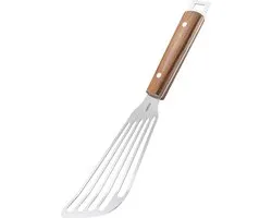 GEFU MADERO Spatel – RVS en Walnotenhout – Flexibele Bakspaan – 31,8 cm